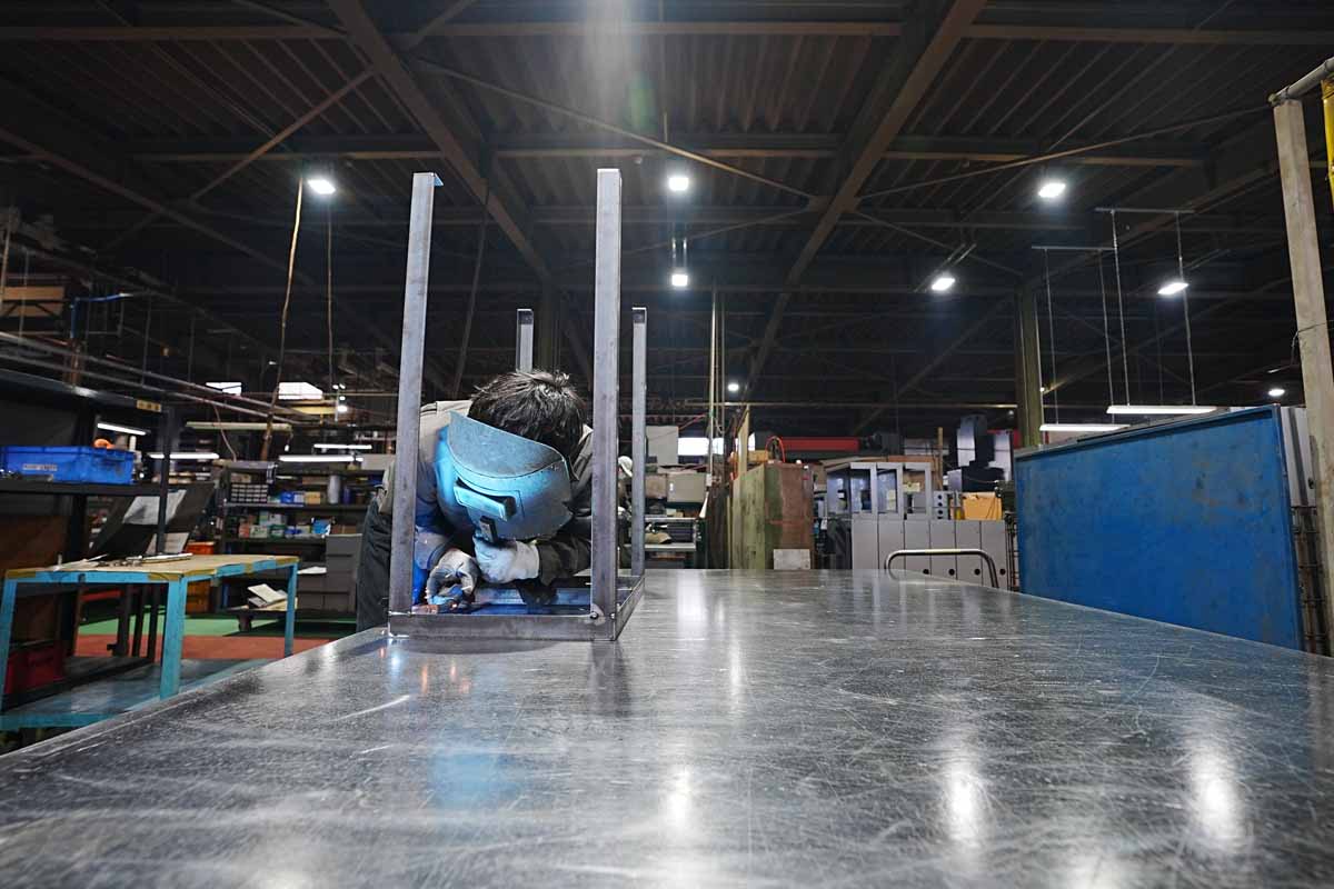 フレーム・架台構造の溶接はお任せください